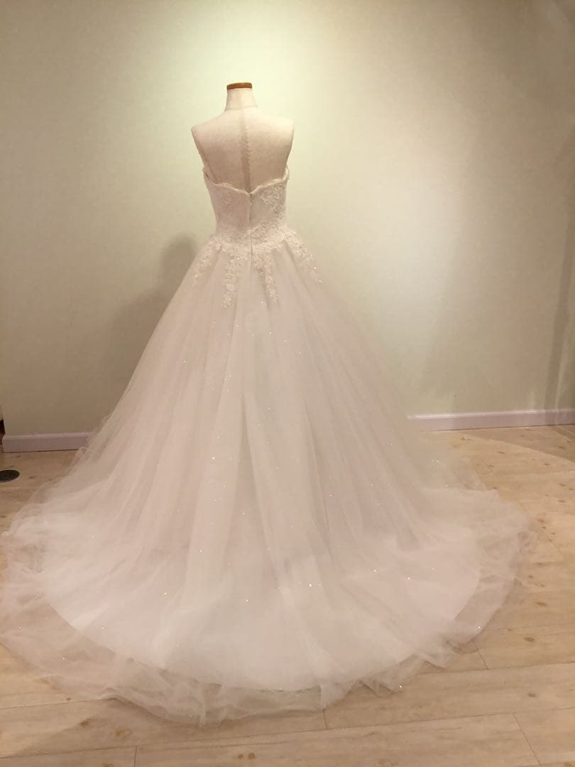 YNS WEDDING ウェディングドレス　ポレロ付き