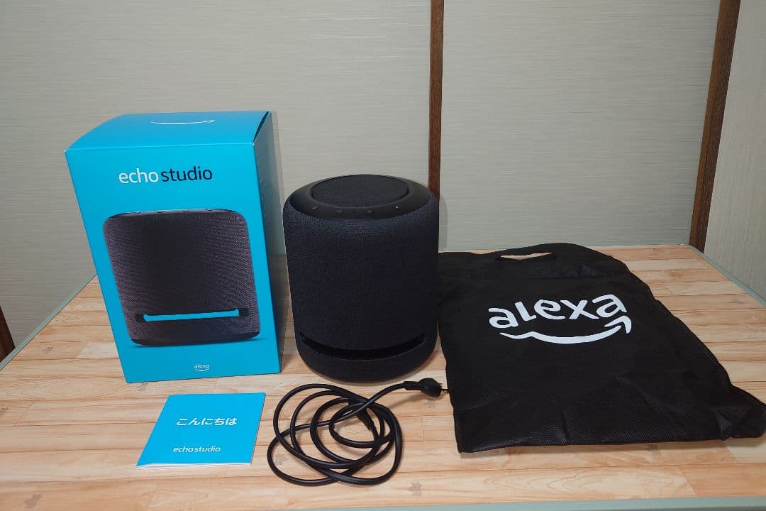 Echo Studio スマートスピーカー 黒　綺麗