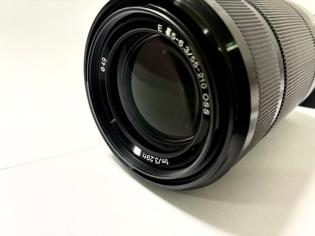 ソニー SONY SEL55210 レンズフード付き