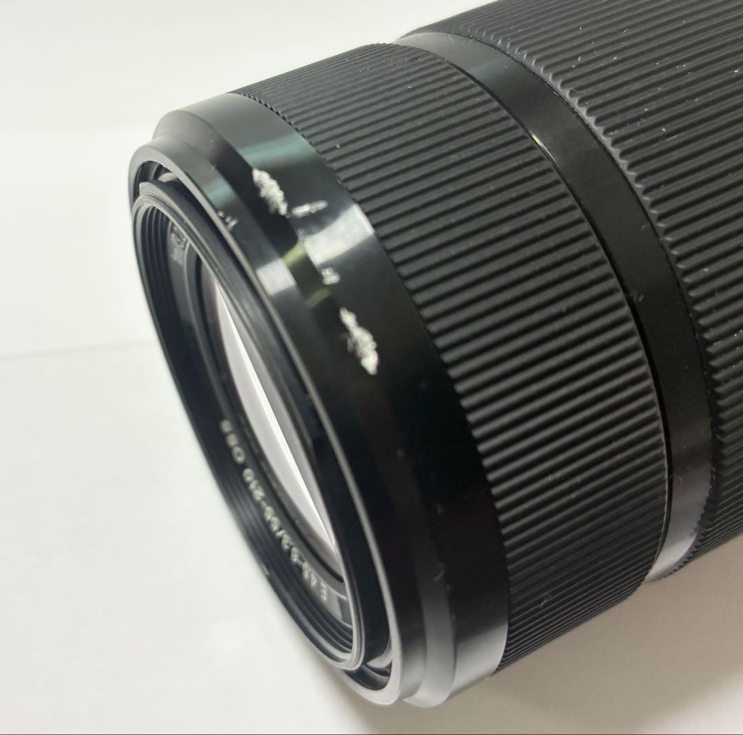 ソニー SONY SEL55210 レンズフード付き