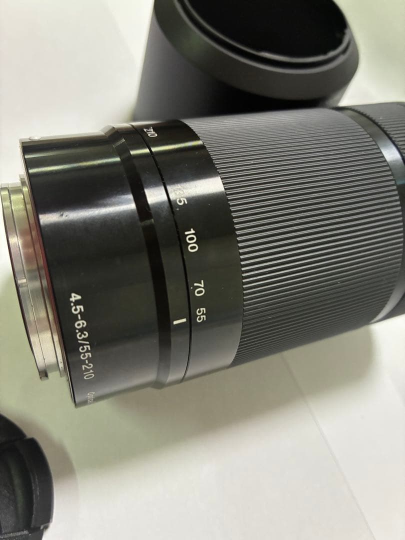 ソニー SONY SEL55210 レンズフード付き