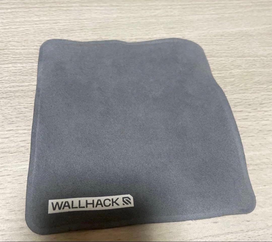 WALLHACK /ウォールハック　ブラック ガラスマウスパッド