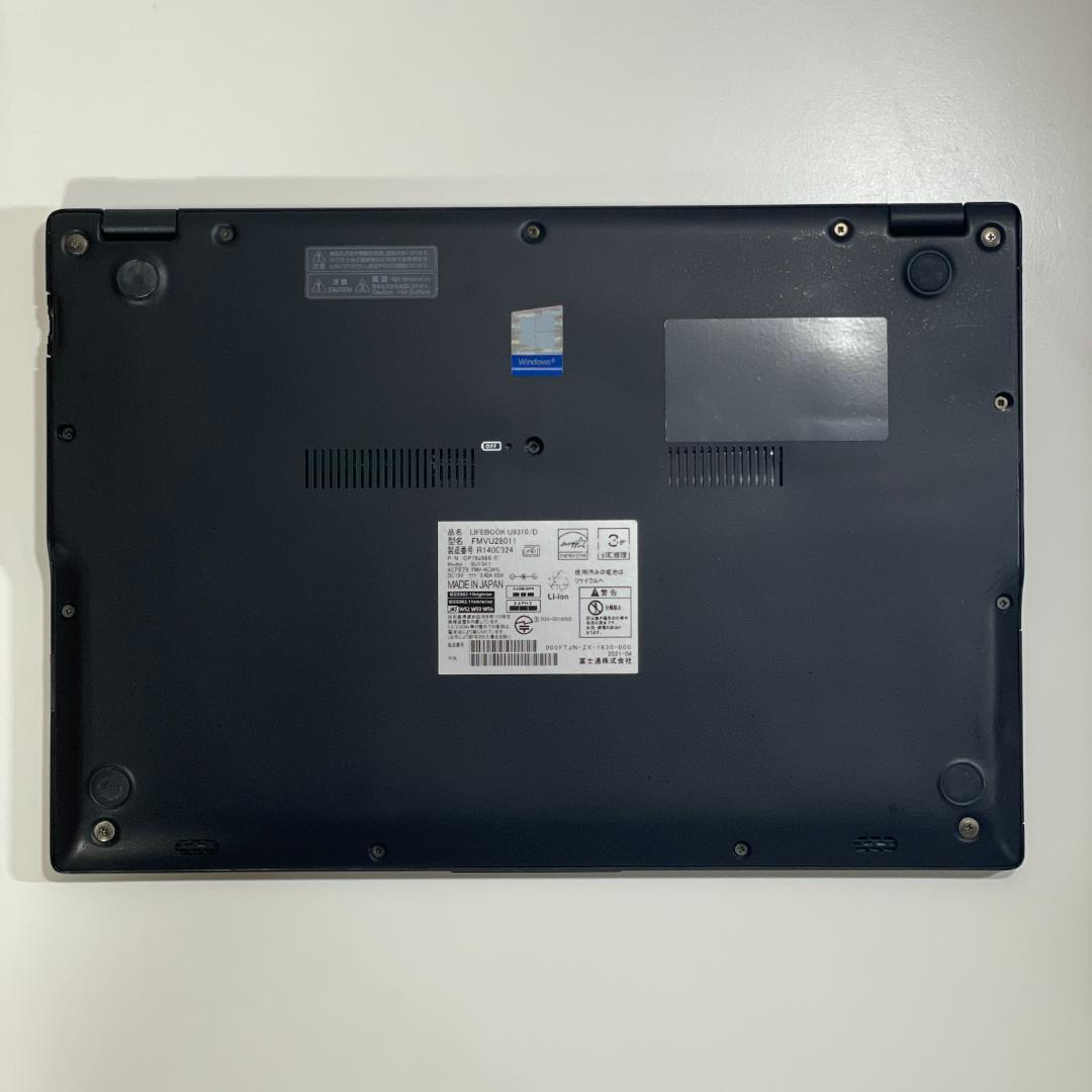 第10世代i7 富士通 U9310 ノートPC メモリ16GB 薄型軽量 SSD