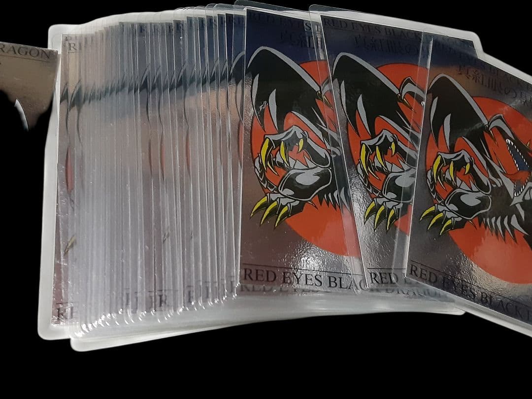 激レア 加工前 遊戯王 劇場版 ラミネートカード 真紅眼の黒竜 青眼の白竜 他