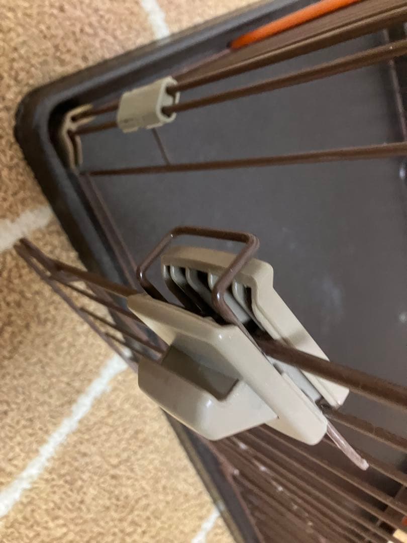 送料込み　ウッドワンサークルキャット　2段　ケージ 安全ロック付き　猫　犬