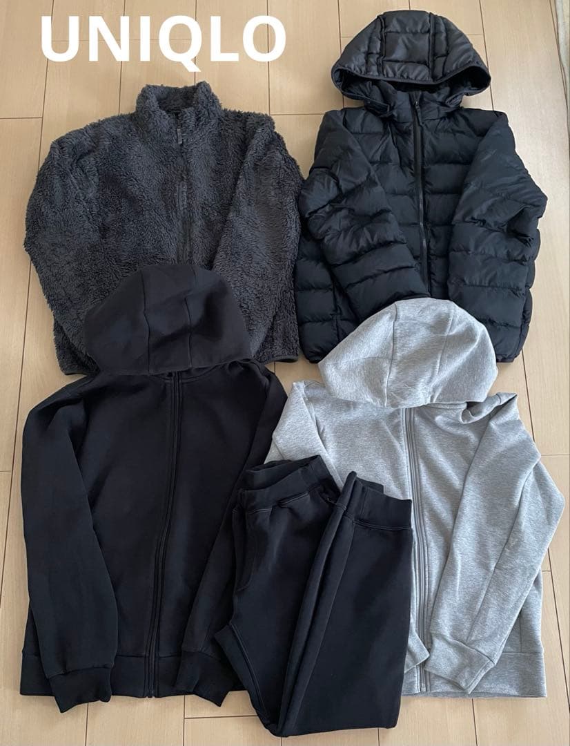 【まとめ売り】NIKE/Puma/adidas/UNIQLO ダウン パーカー等