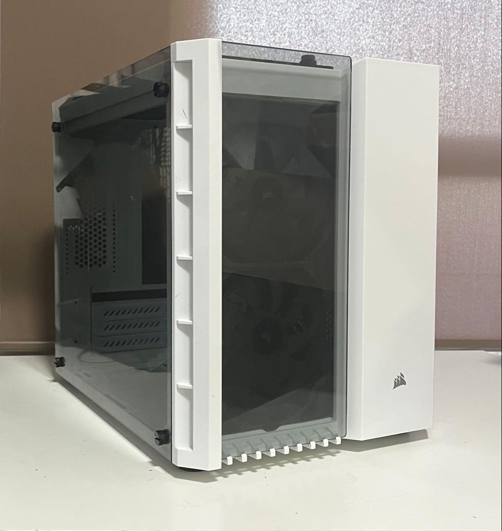 値下げしました！Corsair ミドルタワーPCケース ATX RGBファン付属