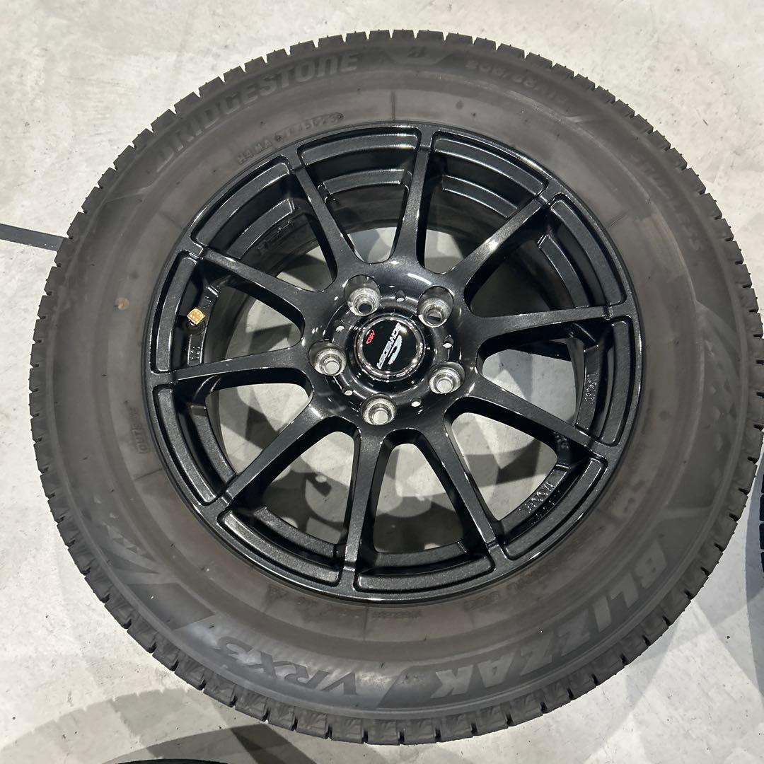 ブリザックVRX3、アルミホイールセット
