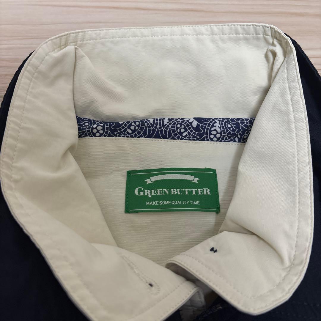 ▪️GREEN BUTTER グリーンバター Trucker Jacket 柄