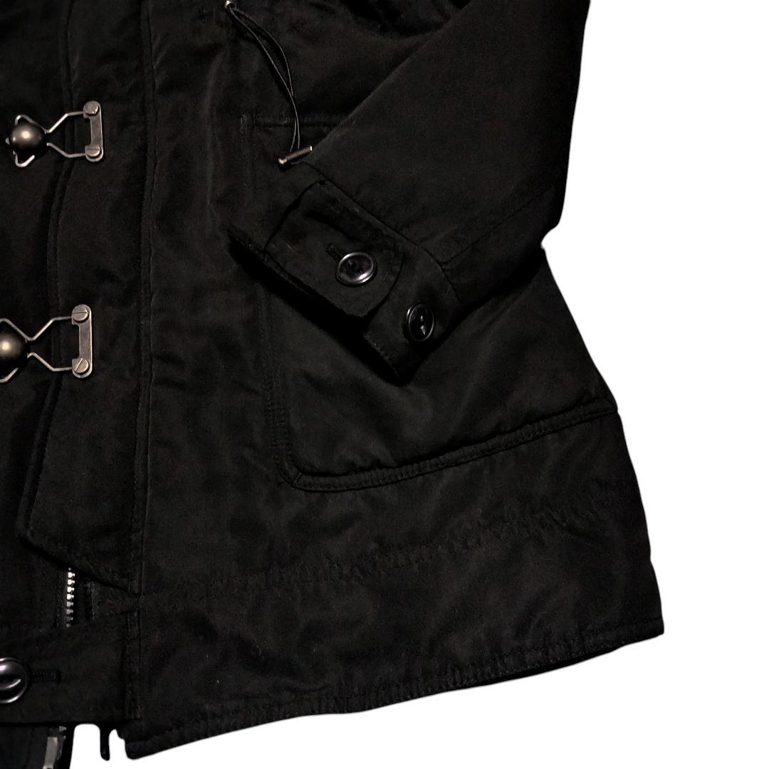 sly ファー付きブラックモッズコート　y2k 平成ギャル　グランジ