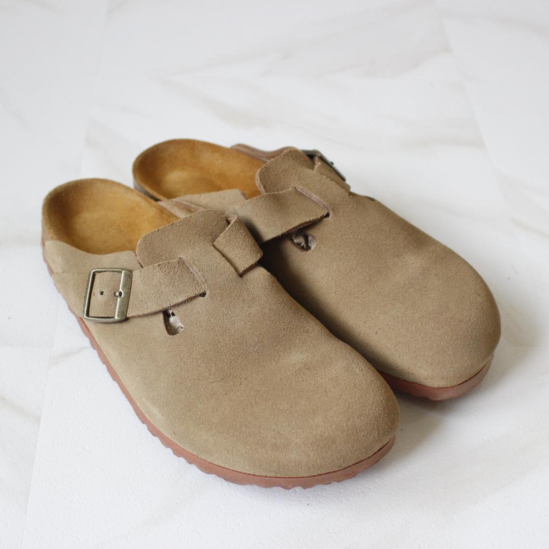 BIRKENSTOCK ボストン 26.5cm スエード ジャスパー