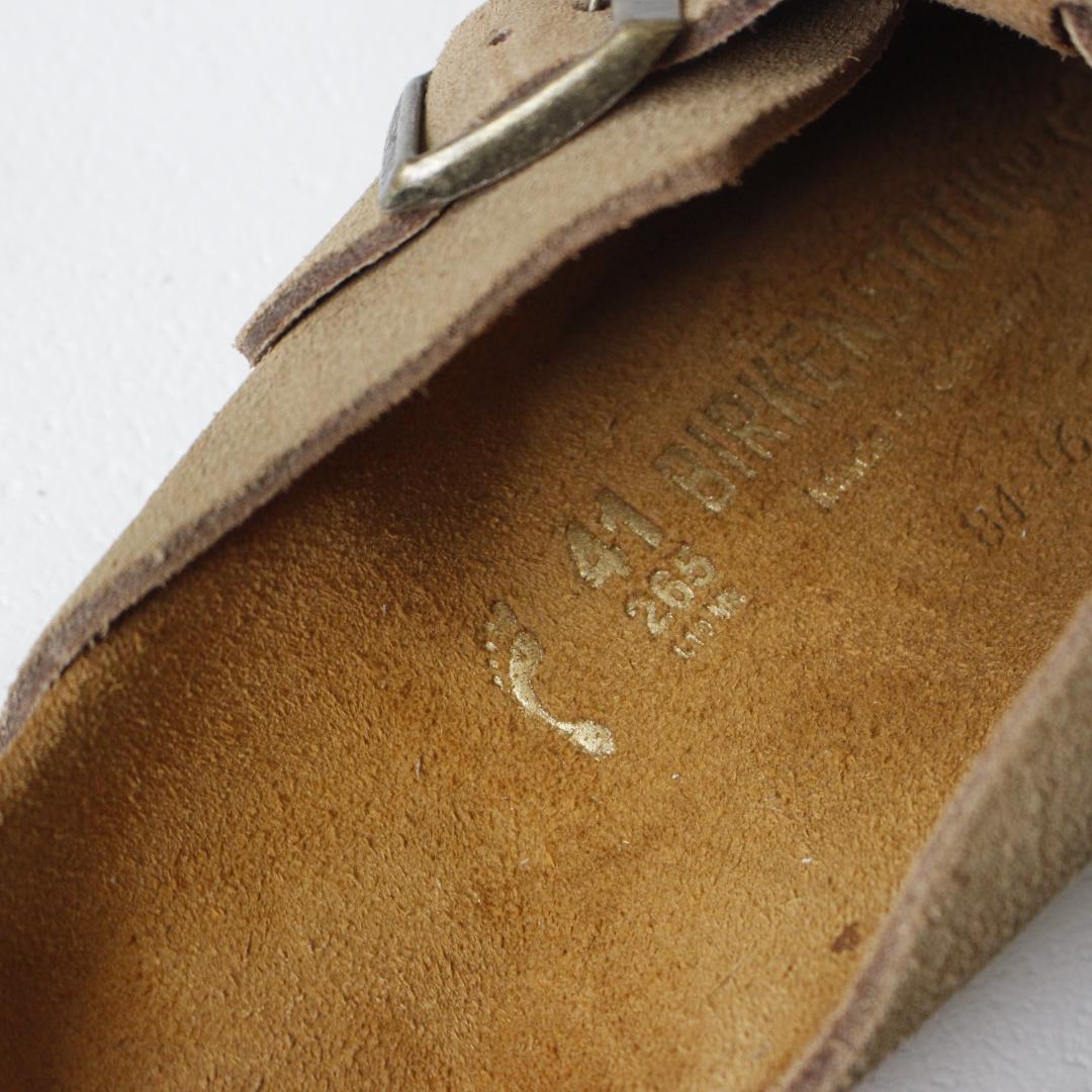 BIRKENSTOCK ボストン 26.5cm スエード ジャスパー