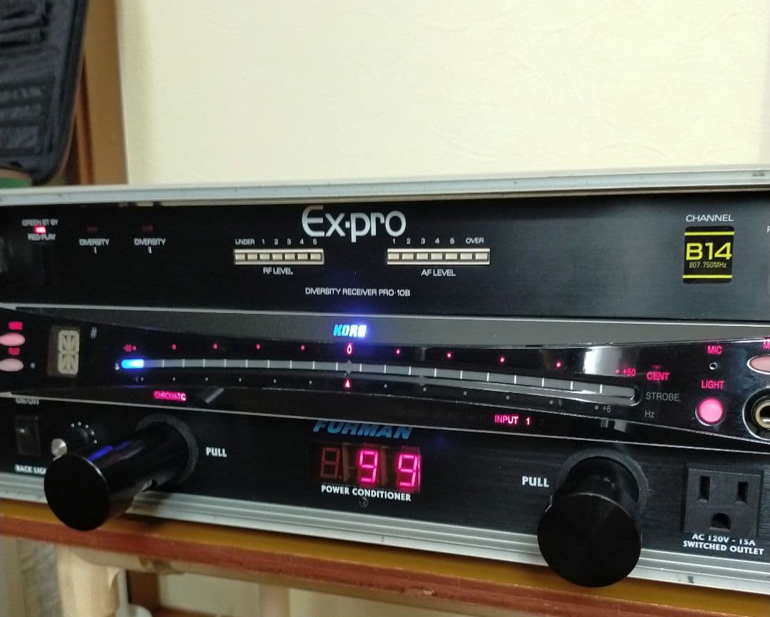 3Uラック付エフェクター