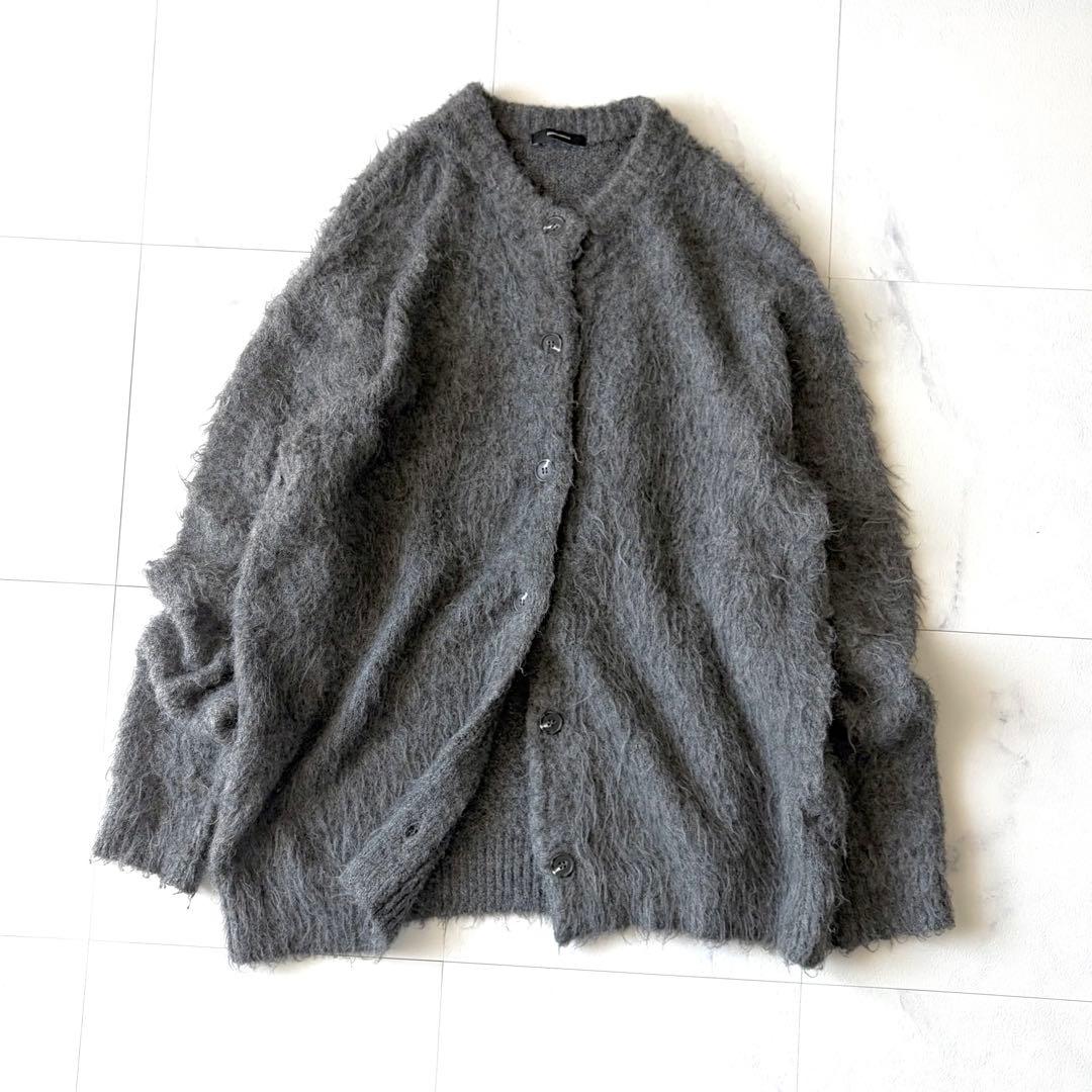 acco様　ジャーナルスタンダード 美品 シャギーニット カーディガン 24AW