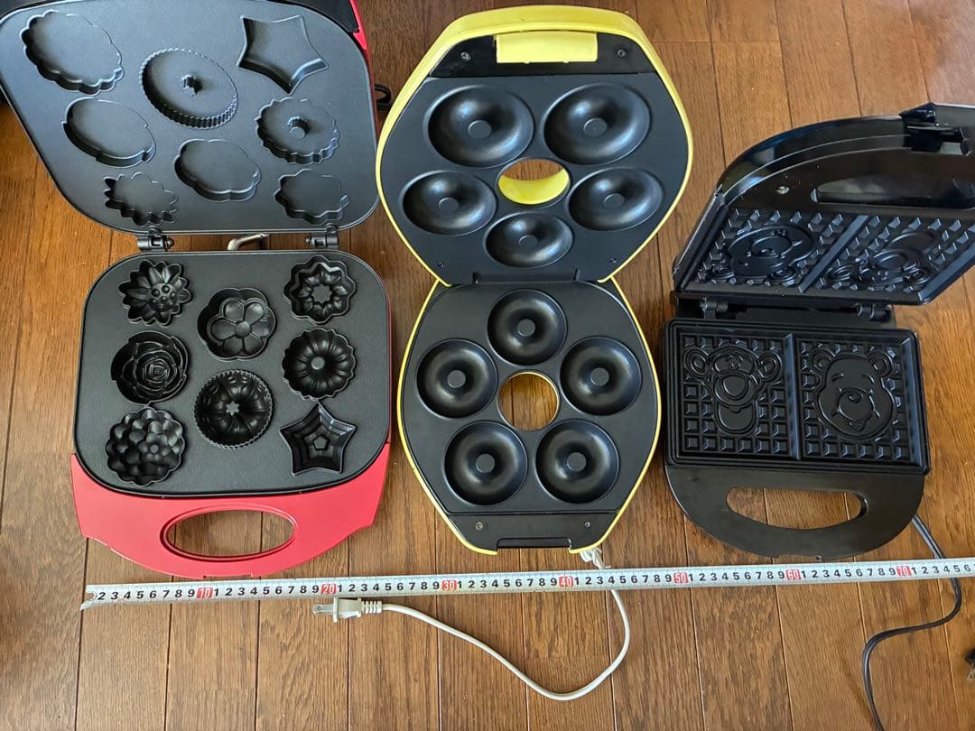 ワッフルメーカー　マフィン　ドーナツ　4つセット　プーさん