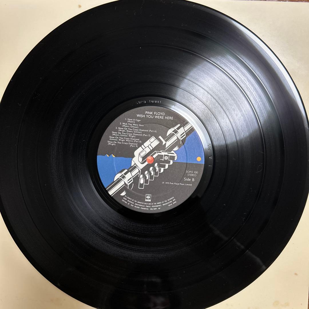 名盤 美品 完品Pink Floyd Wish You Were Here
