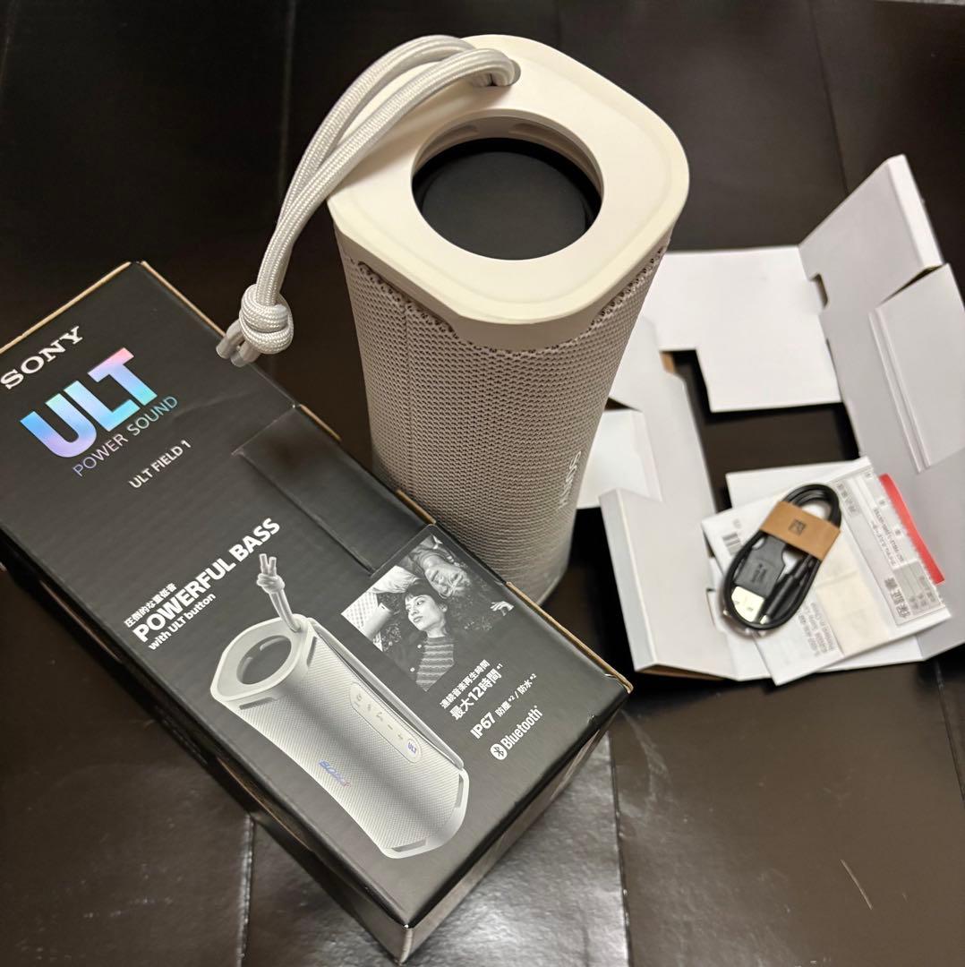 SONY ULT FIELD 1 ワイヤレススピーカー オフホワイト