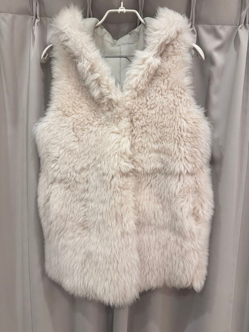 セール　ウィムガゼット　フーデッドファージレ　エクリュ