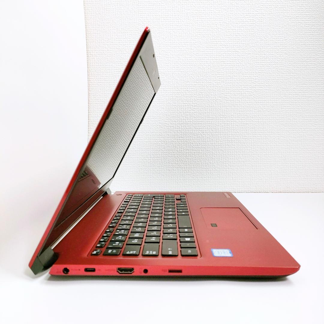 第8世代i5✨️Win11/SSD/小型軽量/カメラ付き赤ノートパソコン/東芝