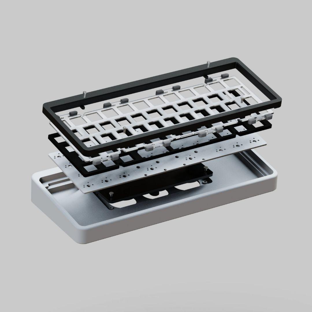 LAZYDESIGNERS Duo40 自作キーボード