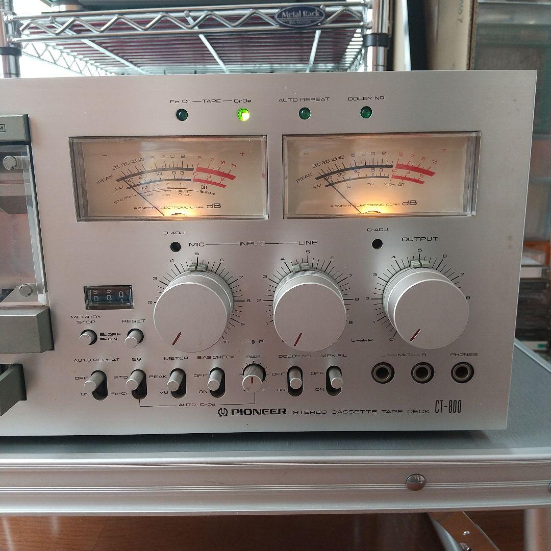 Pioneer CT-800 カセットデッキ ジャンク