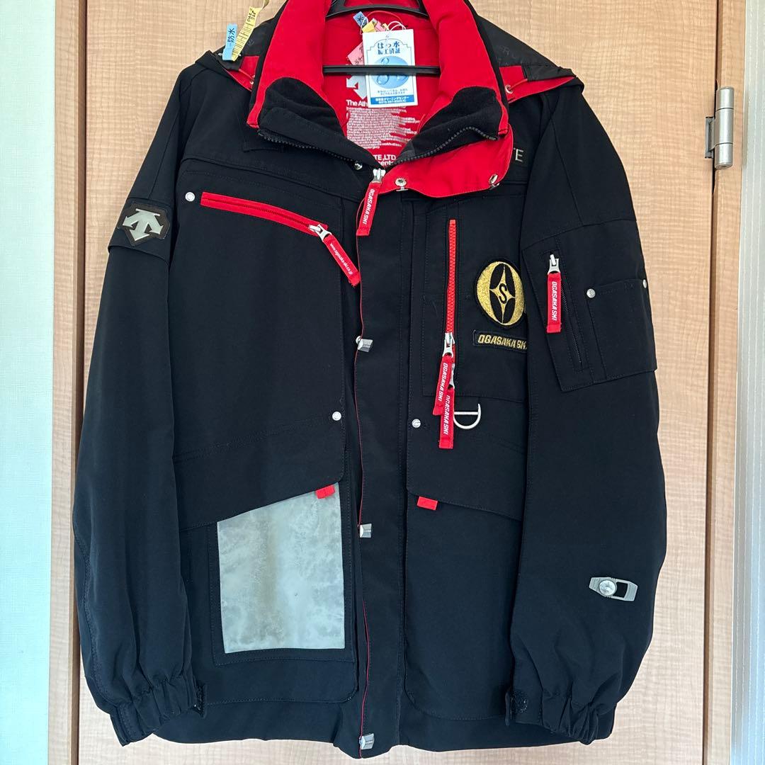 DESCENTE オガサカスキーウェア ブラック上下