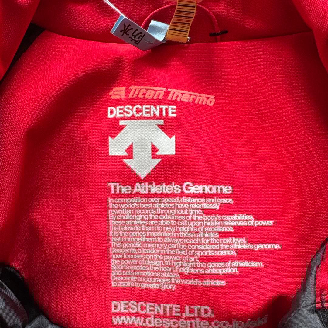 DESCENTE オガサカスキーウェア ブラック上下