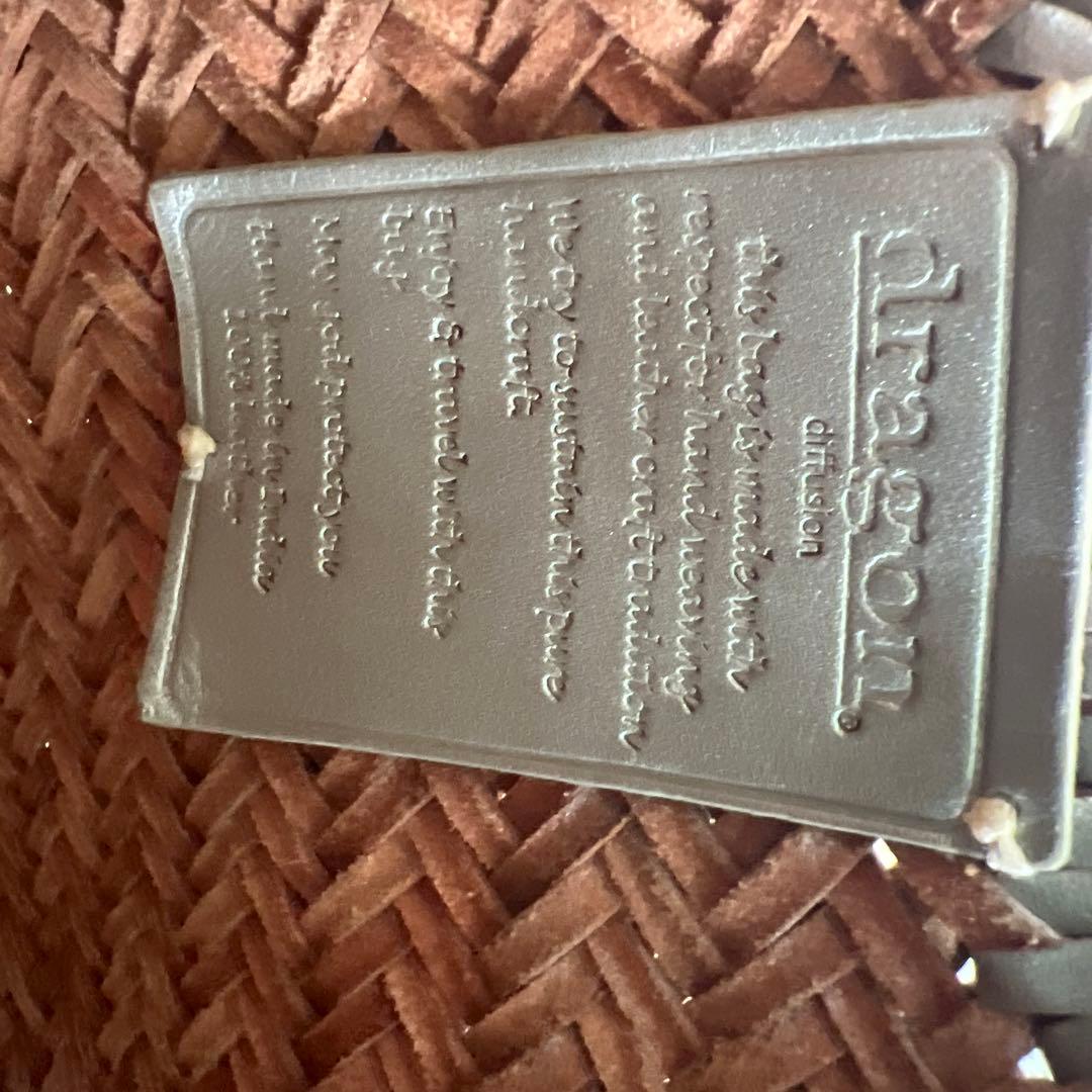 DRAGON ドラゴン　NANTUCKET BASKET BAG BIG SV