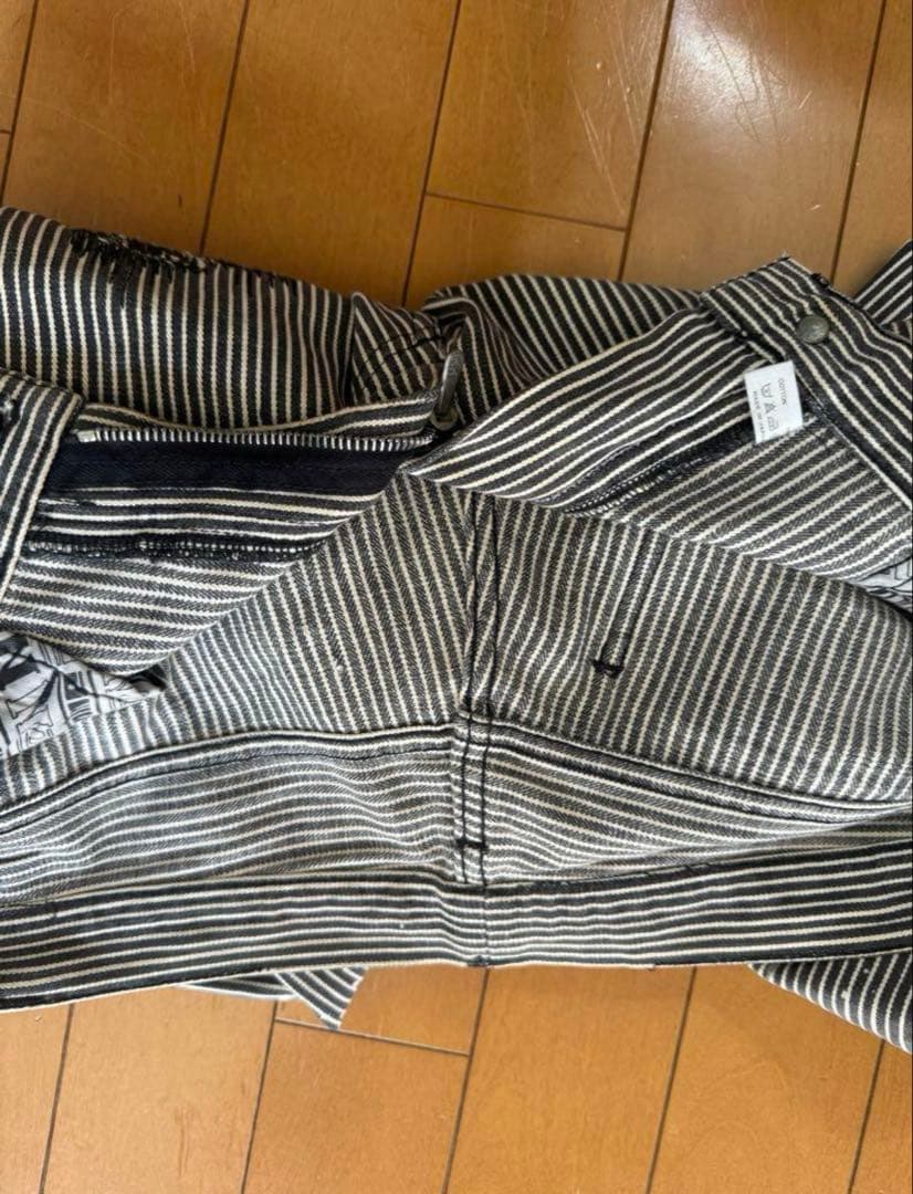 01AW STANDARD期 旧タグ　ダメージジーンズ　グランジデニム　宮下貴裕