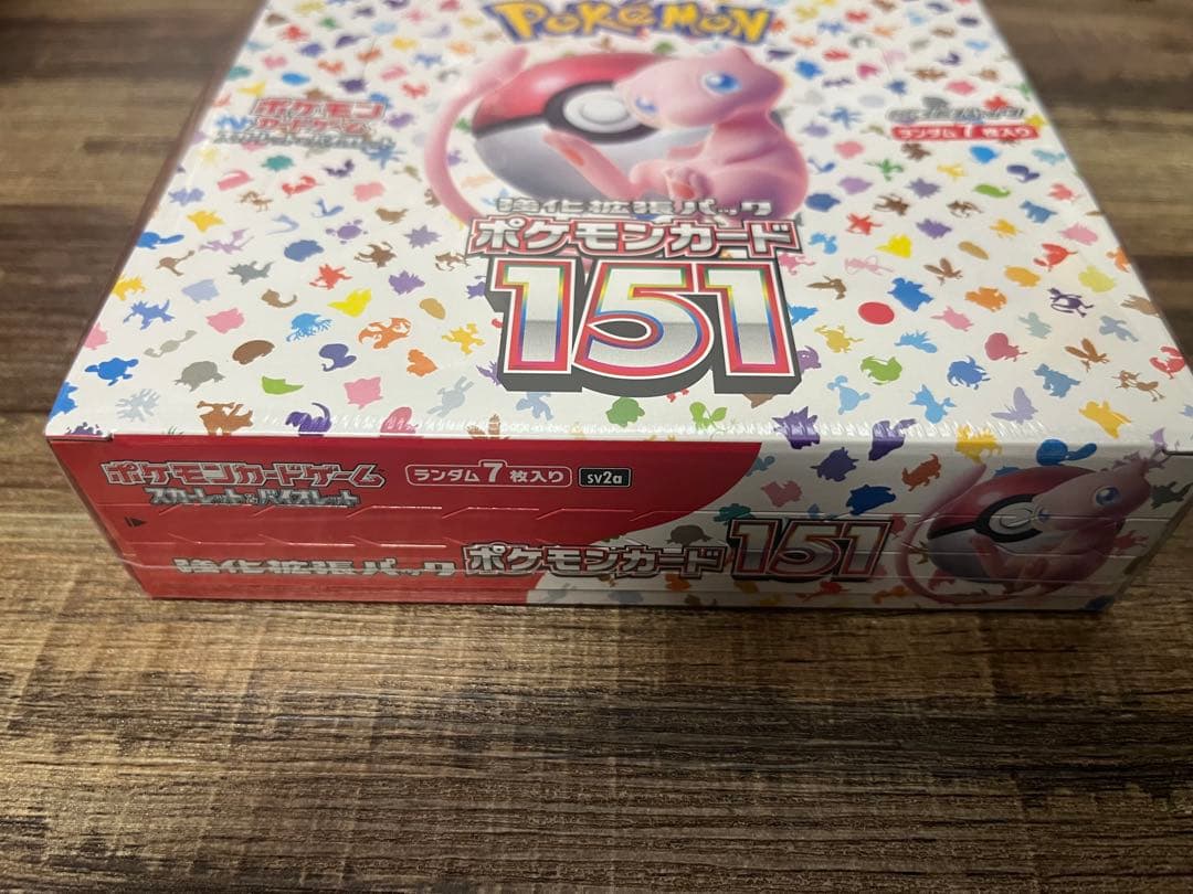 【シュリンク付き】ポケモンカード151 BOX 強化拡張パック　ポケカ