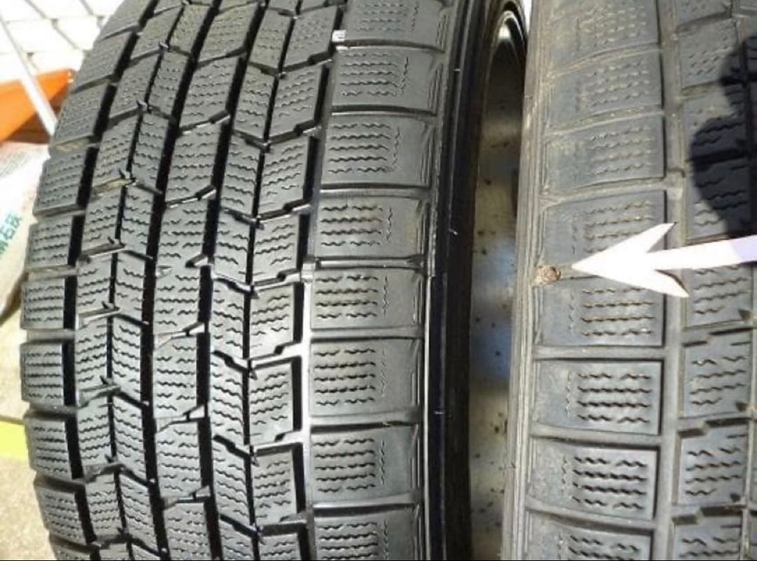 本日発送可 メッキアルミホイル・ダンロップスタッドレスタイヤDSX2 18インチ