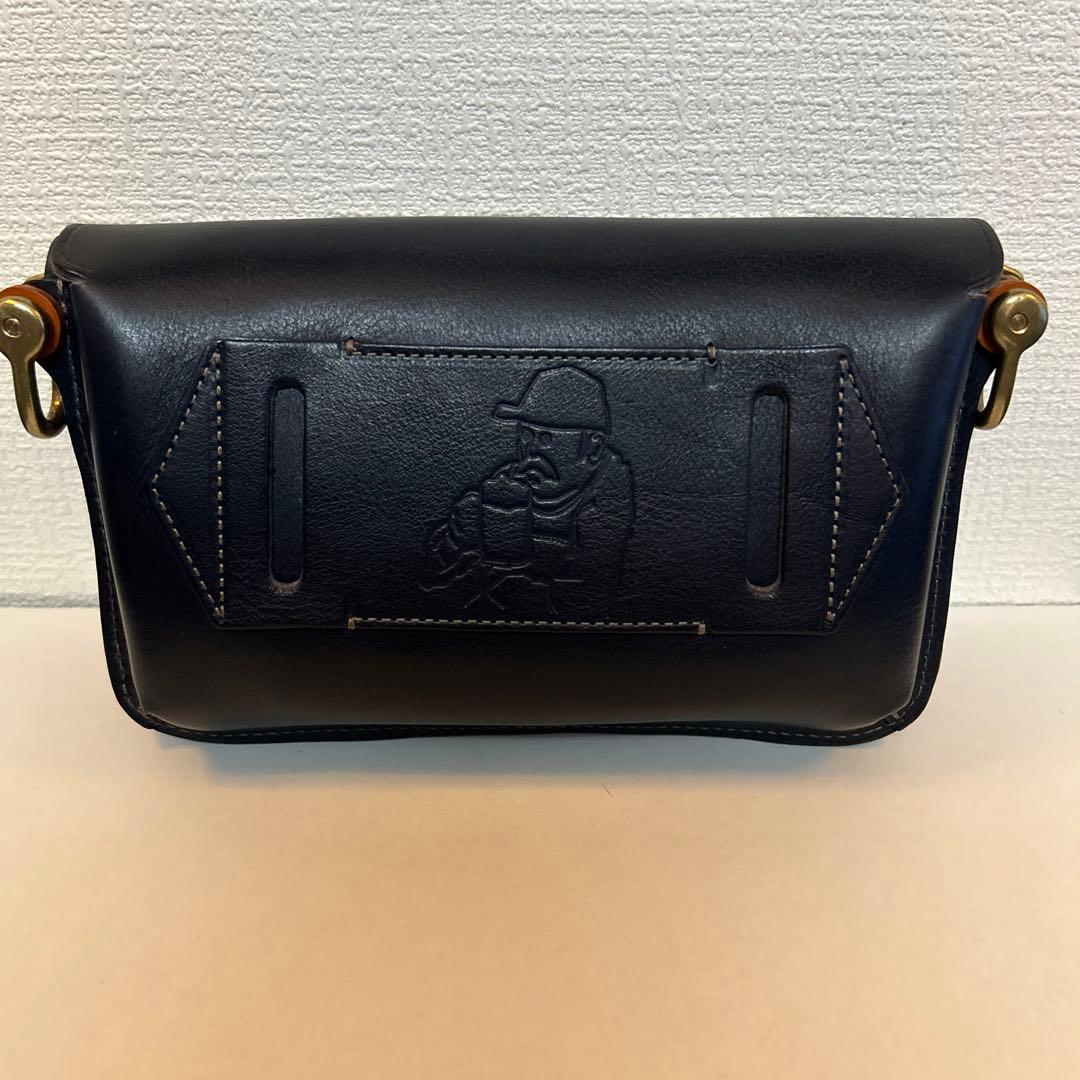 ビアベリーショルダーバッグ　ダブルフラップS ⭐️極美品⭐️