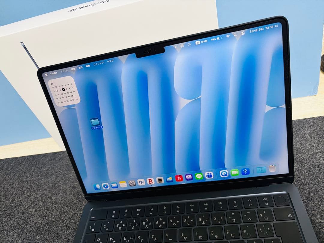 【美品】MacBookair M2 8GB 256 バッテリー98% 付属品完品