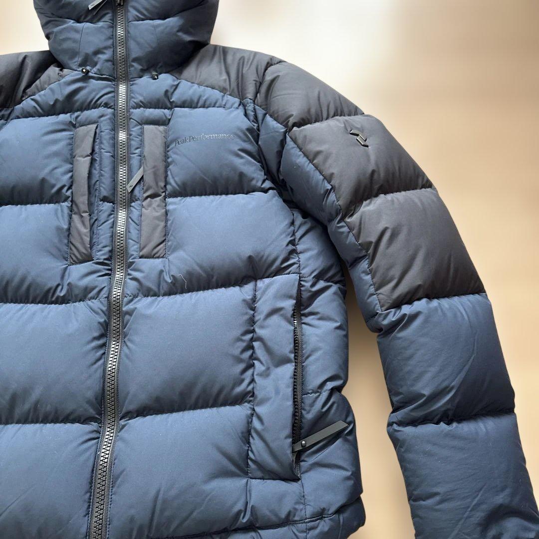 お値下げ※Peek Performanceダウンジャケットネイビー/メンズM
