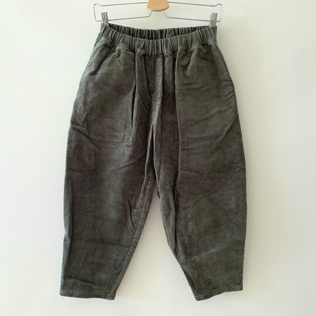 オローネ tandey バルーンパンツ コーデュロイ カーキ