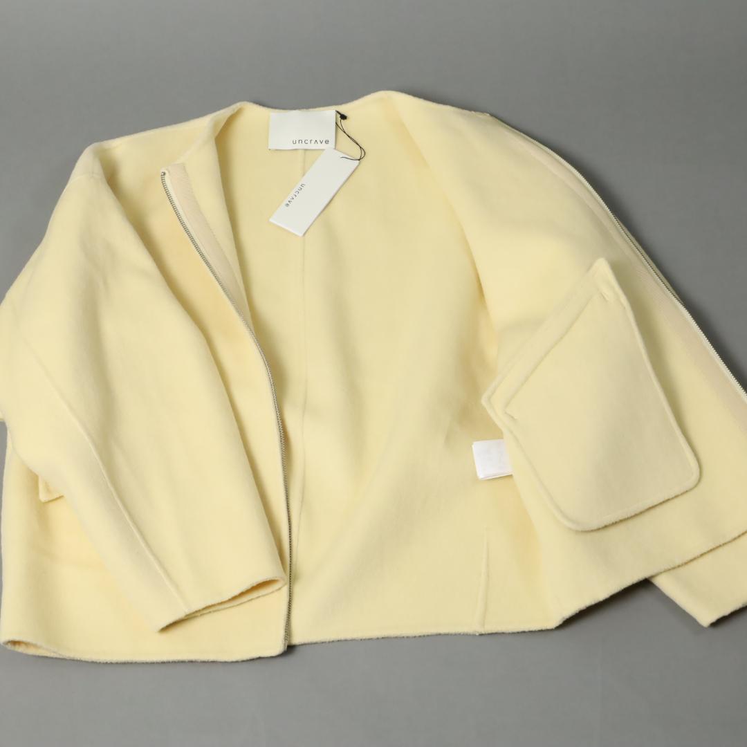 424 新品 uncrave リバージャケット ショートコートブルゾン 2