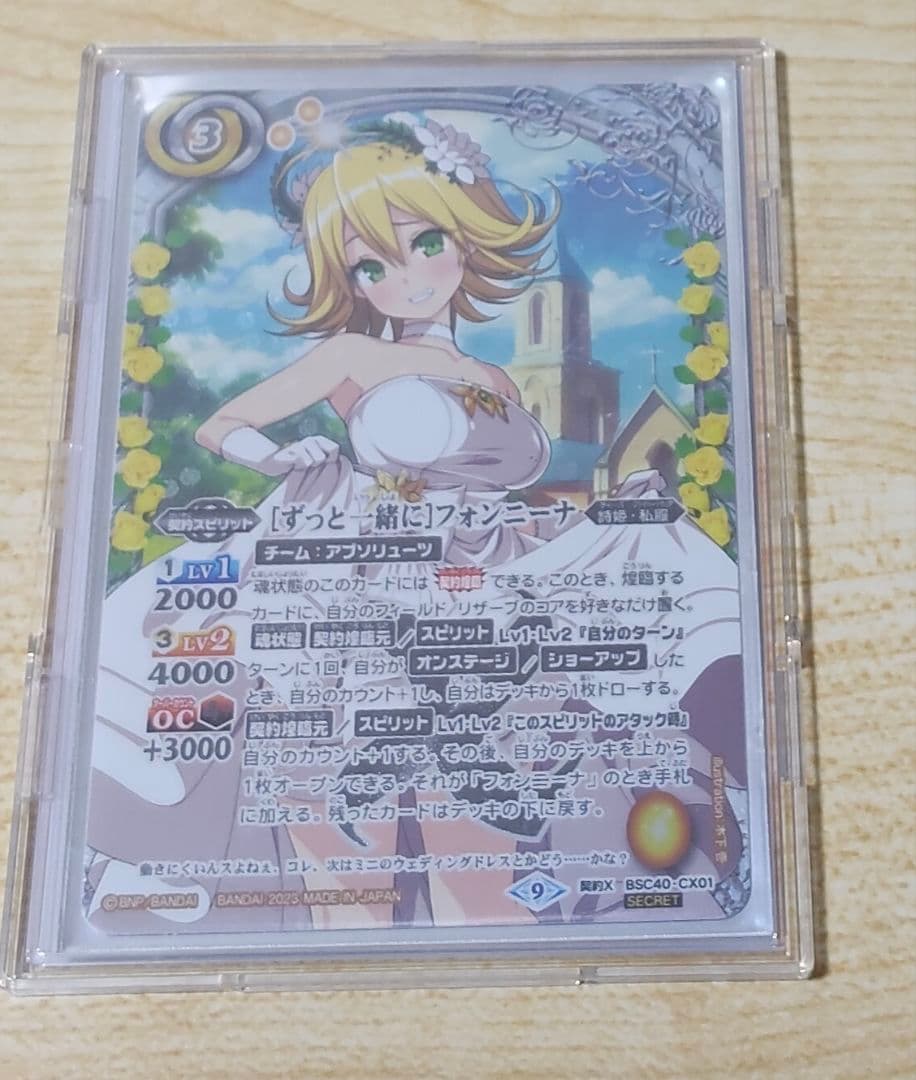 1/31まで値下げ [ずっと一緒に] フォンニーナ シークレット