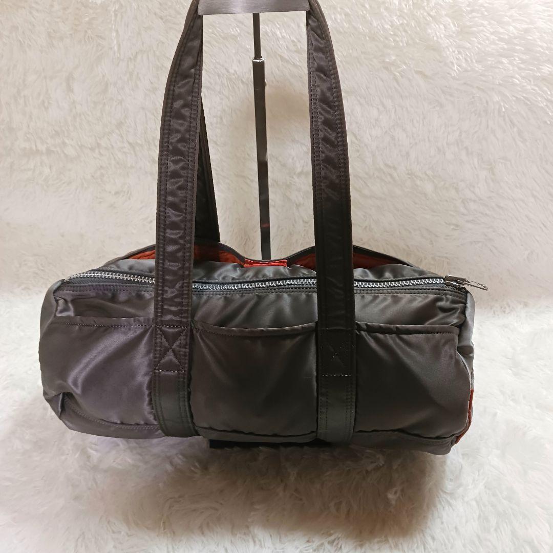 ポーター　PORTER　タンカー　ミニボストン　グレー　Gray