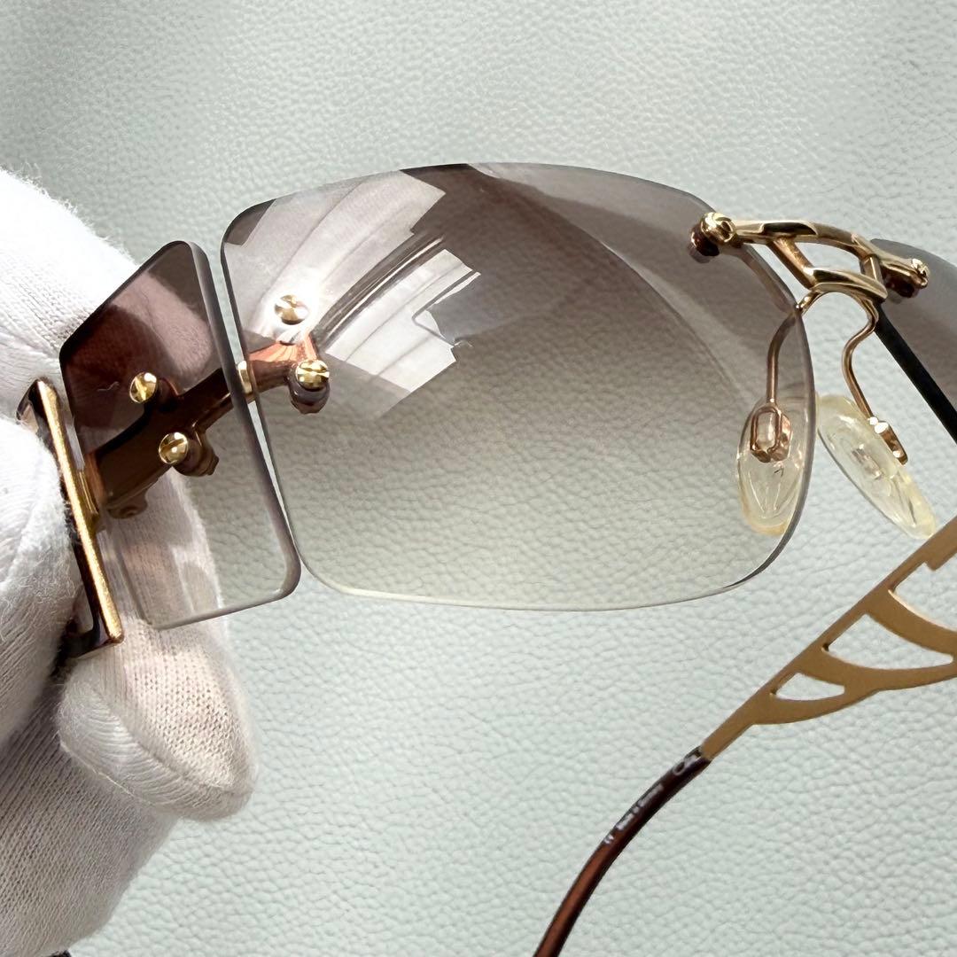 cazal 高見沢俊彦 着用 mod.926 リムレス 4面 サングラス