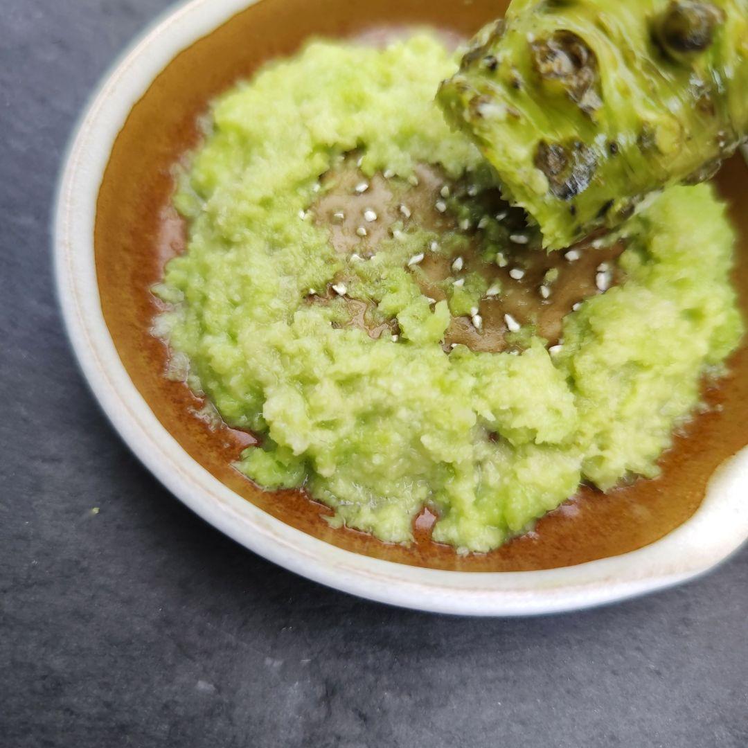 ✨ご注文後に収穫！生わさび 1kg✨ 安曇野産 生わさび わさび 茎付きわさび