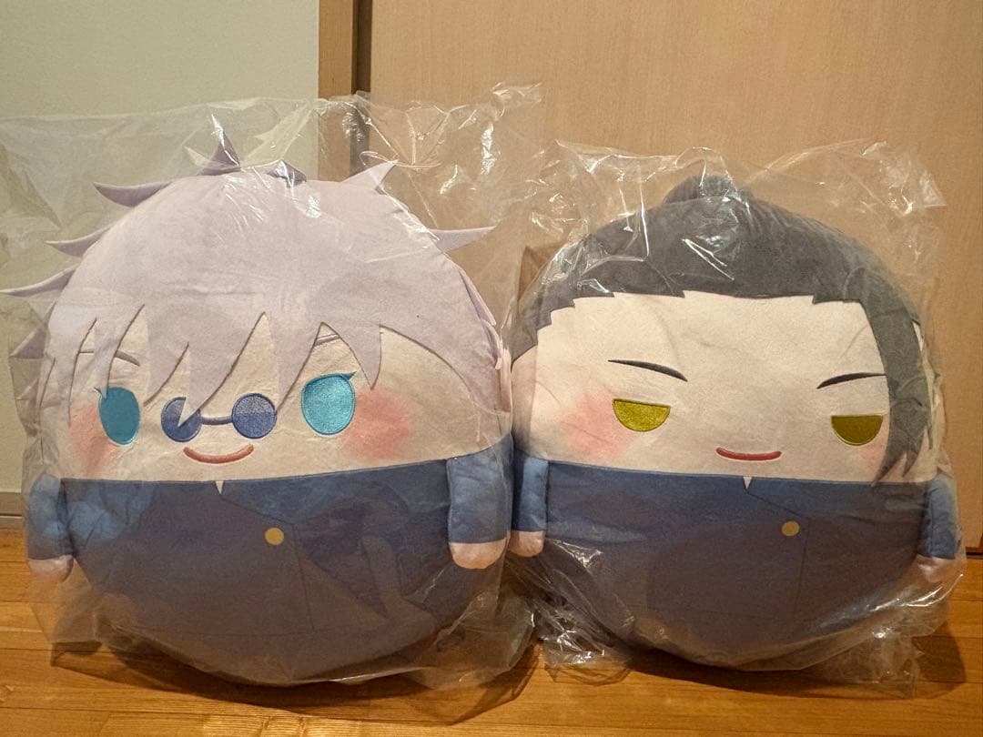 呪術廻戦　くじメイト　ぬいくじ2 A賞　ふわコロりんメガ　五条悟　夏油傑　セット