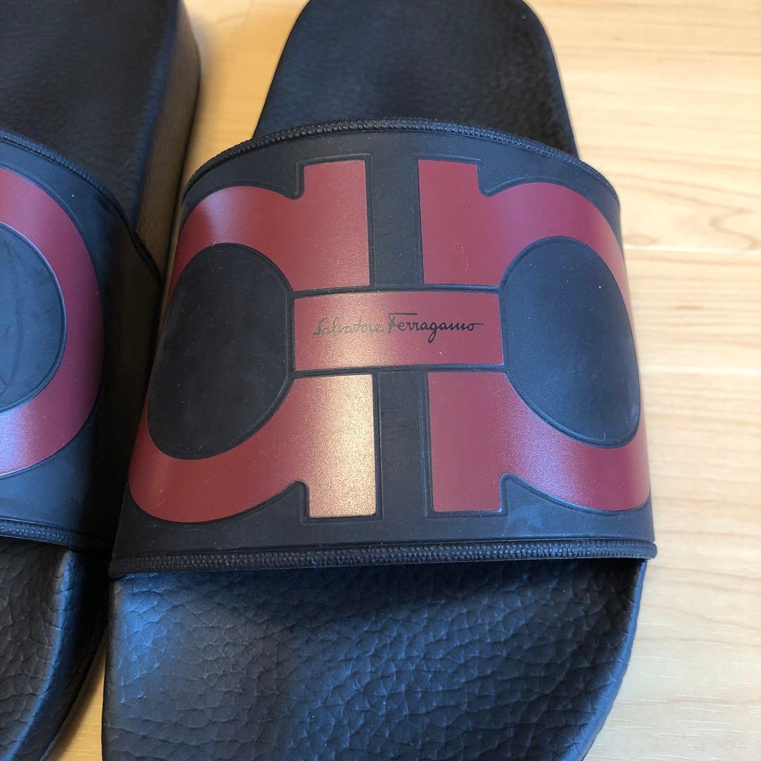 【新品未使用】フェラガモ　GROOVE ラバーサンダル　サイズ7