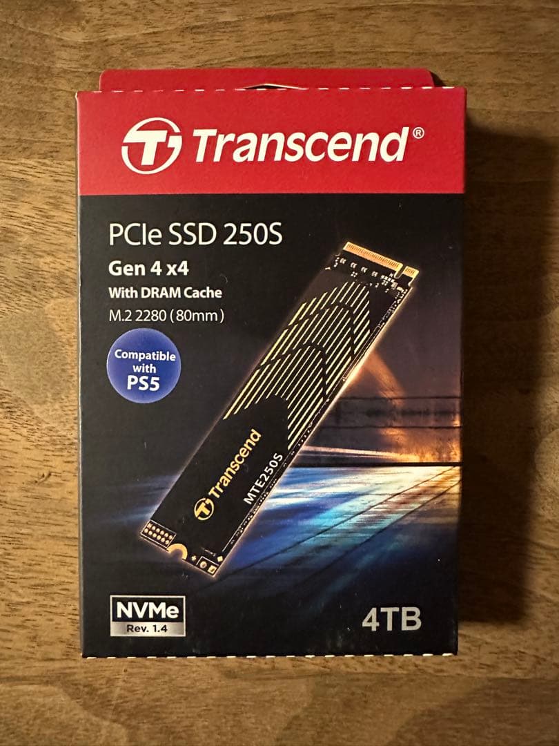 【未開封】トランセンド 4TB PCIe SSD