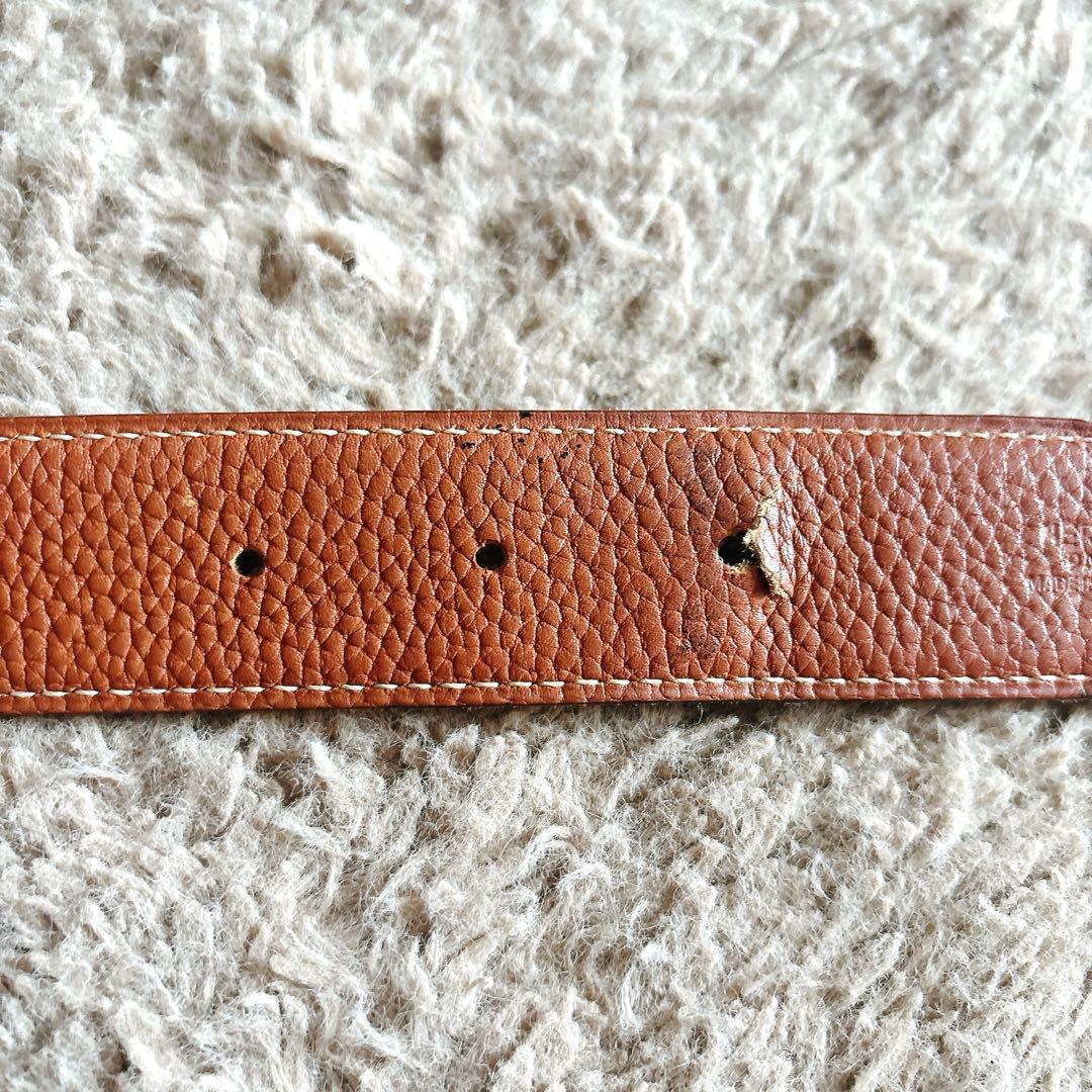 Mikaaa♡•*¨*•.¸♬︎HERMES ブラウンレザーベルト