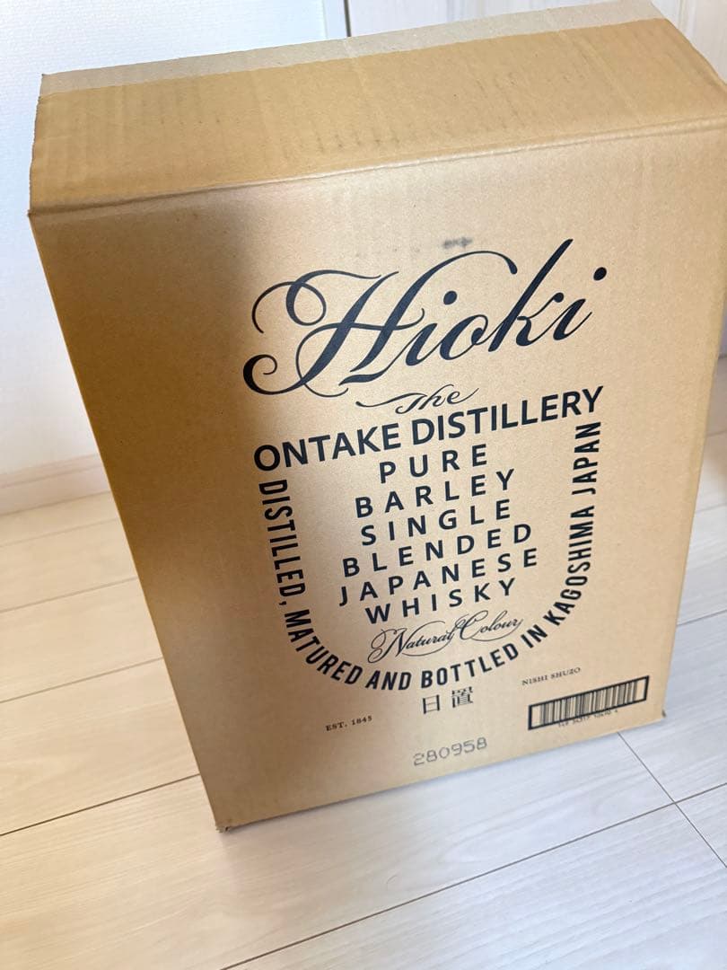 日置 御岳蒸留所ジャパニーズ ブレンデッド ウィスキー 1800ml40% 6本