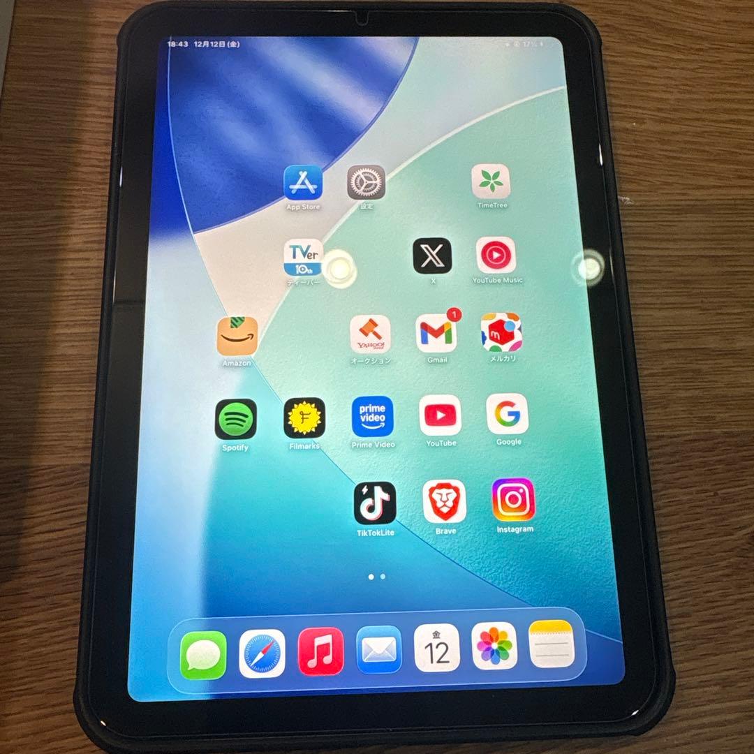 love fukka！ iPadmini6 極美品！ バッテリー94%