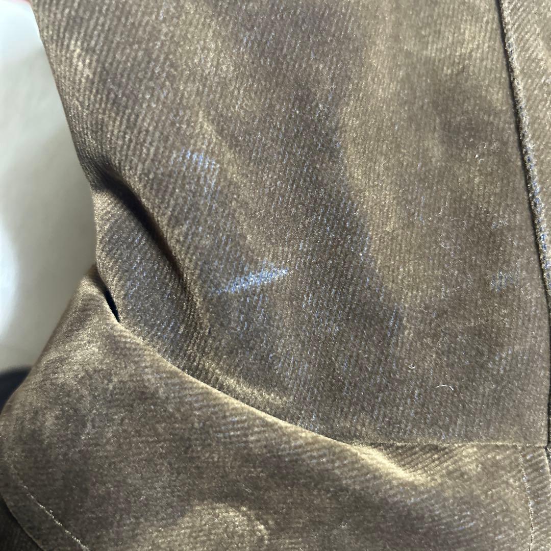 The toe Dachau Sleeveless Peplum ブラウンS