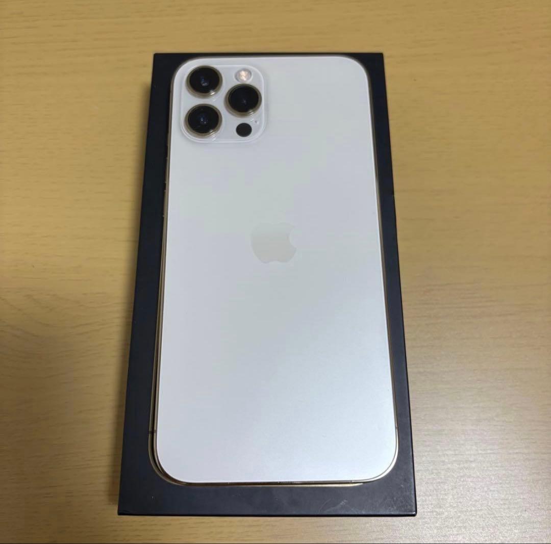 Apple iPhone12Pro maxホワイト×ゴールド256GB