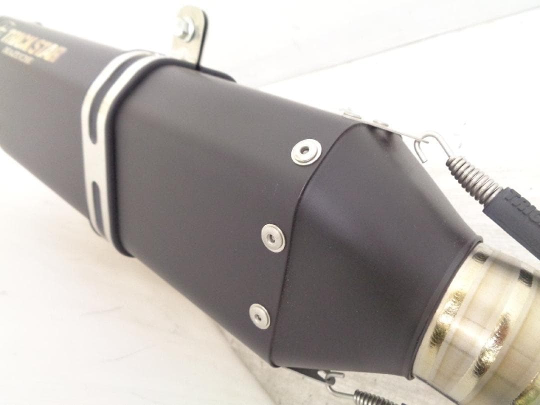 ZX6R ZX636G 19-23 トリックスター イカズチ ブラック マフラー