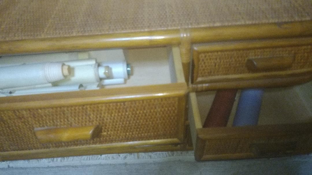 t*i様 タンス★竹／網代織、籐、和、収納